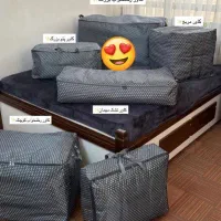 کاور تشک ،پتو، جنس برزنتی و پارچه ایی