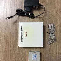 مودم Zyxel P660-ru /ADSL به همراه اسپلیتر