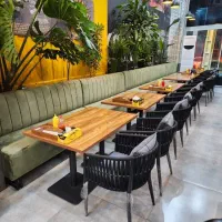 مبل صندلی رستوران فضای باز رستورانی