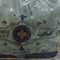 پتو گلبافت دونفره نو