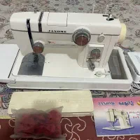 چرخ خیاطی ژانومه ۸۰۲ اصل با تمام وسایل