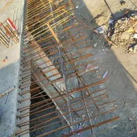 کاشت میلگرد بولت صفحه ارماتور