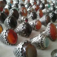 انگشتر طرح نقره