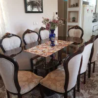 مبل و ناهارخوری در حد نو تمیز|مبلمان خانگی و میز عسلی|کرج, کوی کارمندان شمالی|دیوار