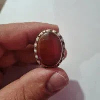 انگشتر عقیق سرخ ناب وعقیق سلیمانی|جواهرات|میاندوآب, |دیوار