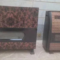 دوعددبخاری گازی درحدنو مهیاگاز تازه سروییس|بخاری، هیتر، شومینه|میانه, |دیوار