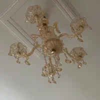 لوستر ۵شاخه|لوستر و چراغ آویز|ری, سرتخت|دیوار