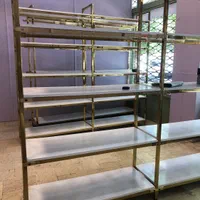 پروفیل استیل قفسه فروشگاه و مغازه