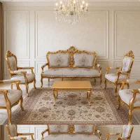 مبلمان ۷نفره با میز و عسلی
