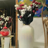 گلدان کنار سالنی گرم بالا|گل مصنوعی|تبریز, |دیوار