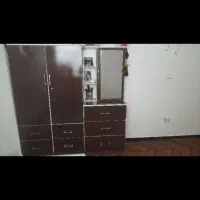 کمد سه تیکه قهوه ای