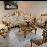 مبل سلطنتی امپراطور ورق طلا