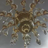 لوستر ۱۰ شاخه دوبل|لوستر و چراغ آویز|اسلام‌شهر, شهرک انبیا|دیوار