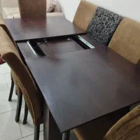 میز نهارخوری|میز و صندلی غذاخوری|بیرجند, |دیوار