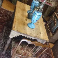 میزوصندلی سیم ومعرق عتیقه ارسال اصفهان|کلکسیون اشیاء عتیقه|تهران, امام حسین|دیوار