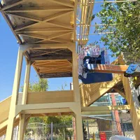 نقاشی ساختمان  متراژ بالا با دستگاه ایرلس|خدمات پیشه و مهارت|شیراز, فرگاز|دیوار