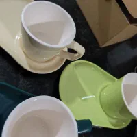 ماگ زیره دار بیضی شکل سرامیک