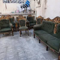 مبل استیل کار کرده ۹ نفره