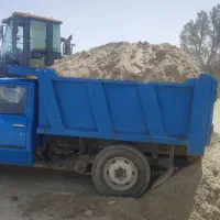 حمل شن بانیسان کمپرس اتاق بزرگ ماسه.نخاله. مل. ریگ|خدمات حمل و نقل|زابل, |دیوار