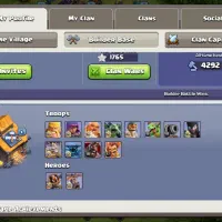 اکانت کلش لول 242 دیوار مکس و اسکین|کنسول، بازی ویدئویی و آنلاین|کاشمر, |دیوار