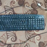 کیبورد.صفحه کلید کامپیوتر بهمراه تبدیل Usb