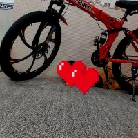 دوچرخه تاشو(جمع شده) ۲۶  نو