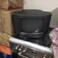 تلویزیون سونی و دستگاه گیرنده و دی وی دی پلیر