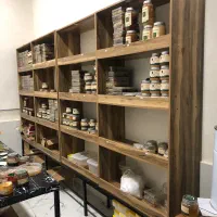 قفسه و شلف ام دی اف چوبی فروشگاهی