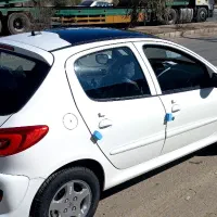 ۲۰۷ دنده ایی TU5ارتقا یافته سقف شیشه ایی|خودرو سواری و وانت|زاهدان, |دیوار