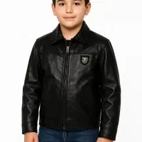 کت چرم پسرانه