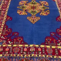 فرش دستباف(بساک) ۸ متری نقشه قشقایی کرک ریز باف|فرش|مشکین‌دشت, |دیوار