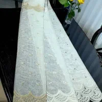 پرده حریر و مخمل اقساطی با دوخت رایگان|پرده، رانر، رومیزی|اهواز, کوی بشارت|دیوار