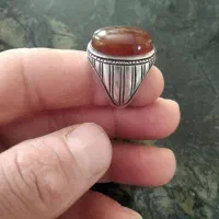 انگشتر عقیق یمنی حرز دار