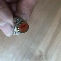 انگشتر عقیق نقره