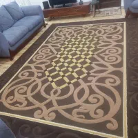 فروش فرش ۹متری تمیز سالم|فرش|رشت, جهاد|دیوار