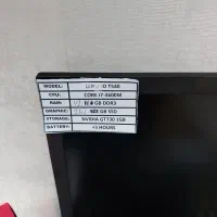 لپتاپcore i7رم12هاردssd  کاملانوگرافیکnvidia6G|رایانه همراه|تهران, پونک|دیوار