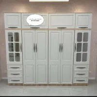 کمد دیواری متحرک در اندازه ها با چک 10ماه