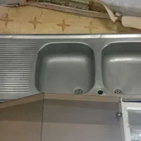 شینک ظرفشویی قدیمی و ضخیم