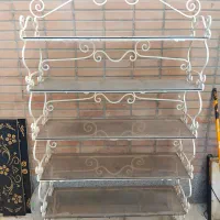 ویترین فرفورژه و شیشه پنج طبقه