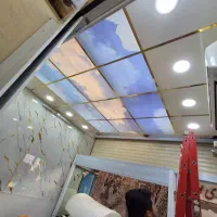 سیم کشی ولوله کشی اسکلت بندی و نبش کشی سقف شیروانی