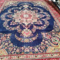 فرش دستباف 12متری خاب کم یک سوراخ کوچک