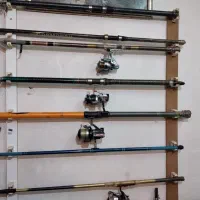 چوب و چرخ ماهیگیری حرفه ای و کلکسیونی