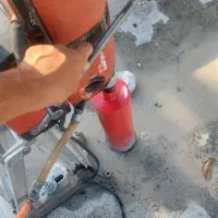 کرگیری،گردبرد،کاشت میلگرد و برش بتن