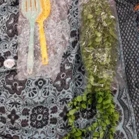 ریسه شمشاد و دوتا کفگیر