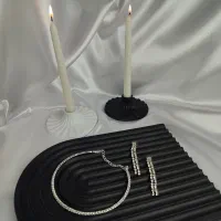 گردن بند فول نگین