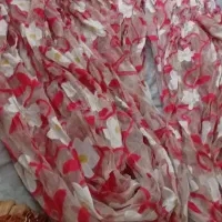 ۲عدد پرده و آستر پرده ای|پرده، رانر، رومیزی|تهران, نارمک|دیوار