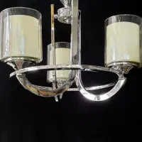 لوستر 3 شعله سیلور