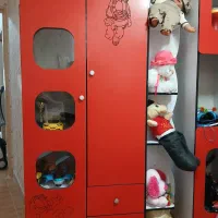 سرویس خواب کامل کودک گارفیلد|تخت و سرویس خواب|زنجان, |دیوار