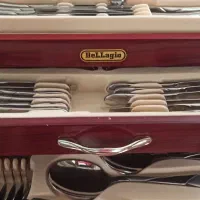 سرویس قاشقچنگال Bellagio ۱۲۸ پارچه اصل آلمان|ظروف سرو و پذیرایی|شاهینشهر, حافظ جنوبی|دیوار