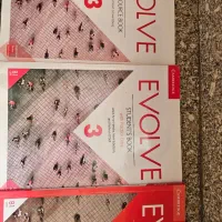 مجموعه سه جلدی کتاب evolve 3 کاملا نو و سالم